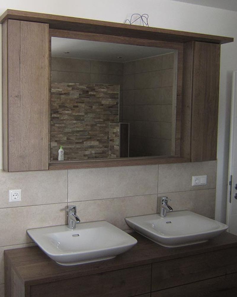 Badezimmer von der Schreinerei Echtler